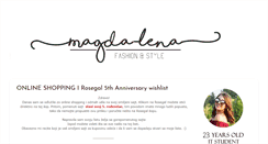 Desktop Screenshot of magda-lena.com